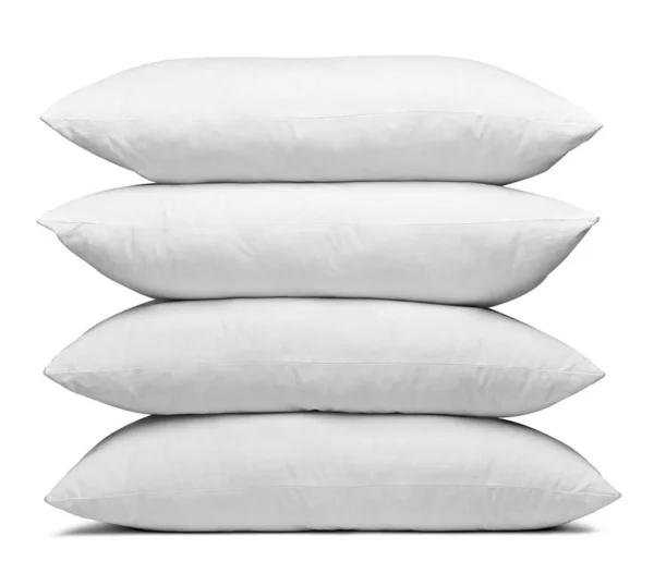 White pillow bedding sleep — Stock Photo, Image