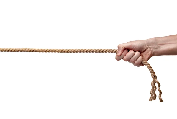 Hand Ziehen Seil Stärke Power-Wettbewerb — Stockfoto