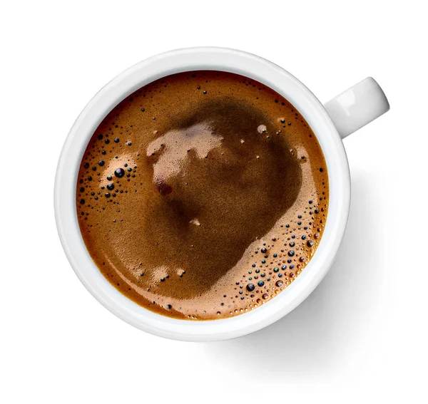Kahve fincanı espresso, kahve fincanı kapuçino. — Stok fotoğraf