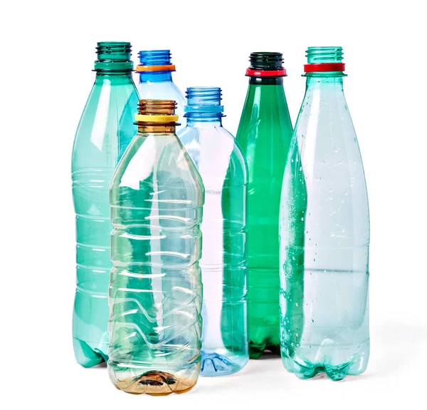 Kunststoff Flasche Wasserbehälter Recycling Abfall Umwelt leere Getränke — Stockfoto