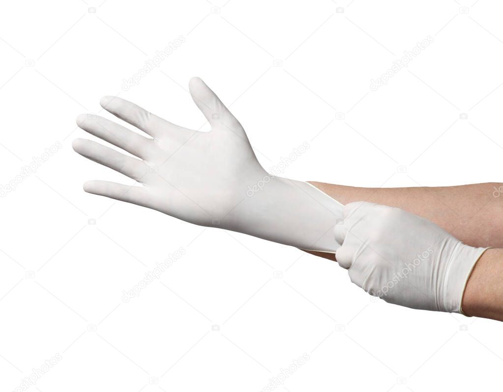 latex glove protective protection virus corona coronavirus disease epidemic medical health hygiene hand