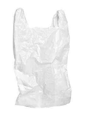 Plastik torba beyaz alışveriş kirlilik ortamı taşır