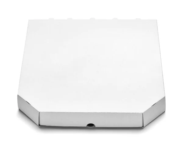 Caja de pizza paquete de entrega de cartón de comida —  Fotos de Stock
