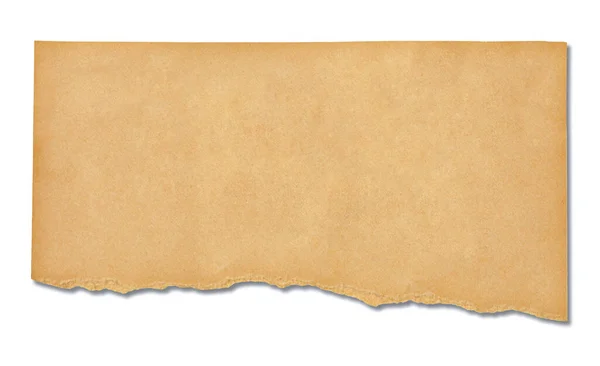 Kağıt boş işaret etiketi etiketi arkaplan yırtılmış pad iletisi — Stok fotoğraf