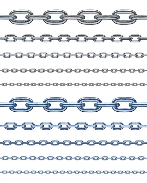 Chain link metal steel — Stock Photo, Image