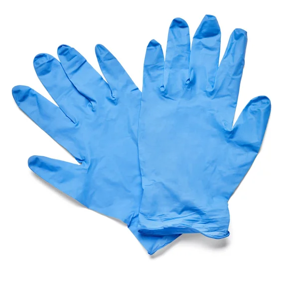 Latex glove protective protection virus corona coronavirus epidemic disease medical health hygiene — Stock Photo, Image