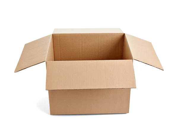 Box package delivery cardboard carton — Stock Photo, Image