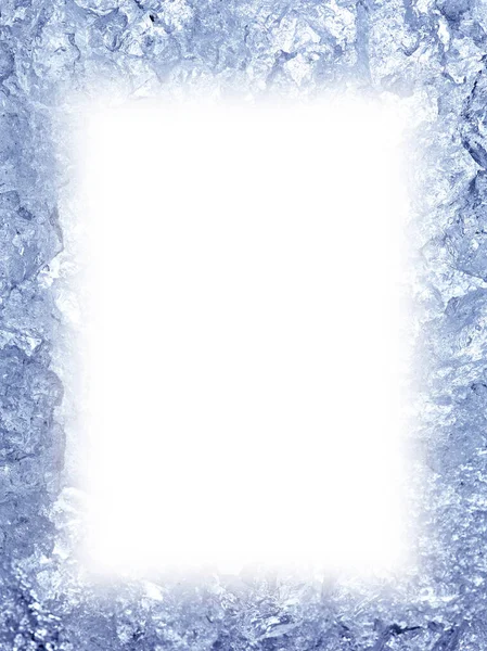 Hielo cubo fondo agua fría congelación — Foto de Stock