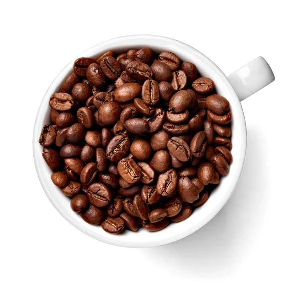 Café taza frijoles bebida café expreso taza capuchino — Foto de Stock