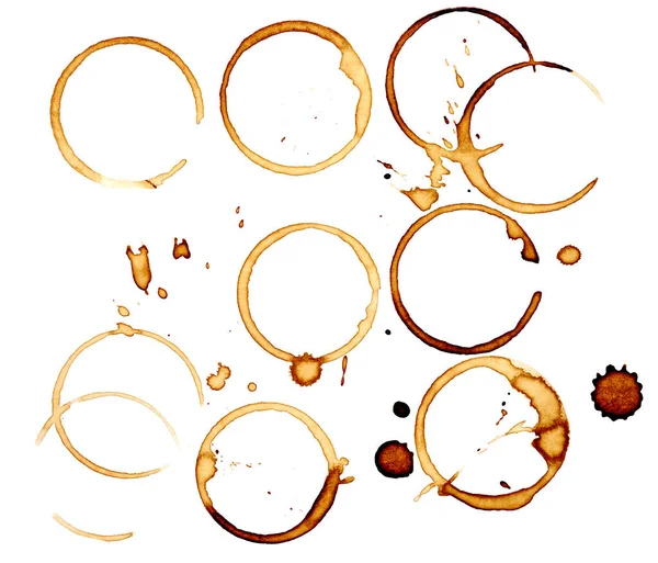 Kahve lekeli içecek.