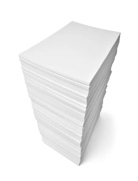 Paper stack pile office paperwork busniess education — Stock Photo, Image