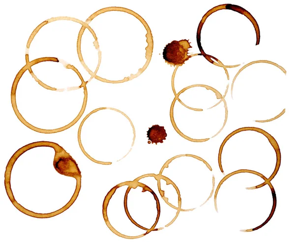 Kahve lekeli içecek.