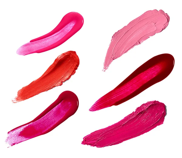 Lipstick nail polish beauty make up cosmetics — Stock Photo, Image