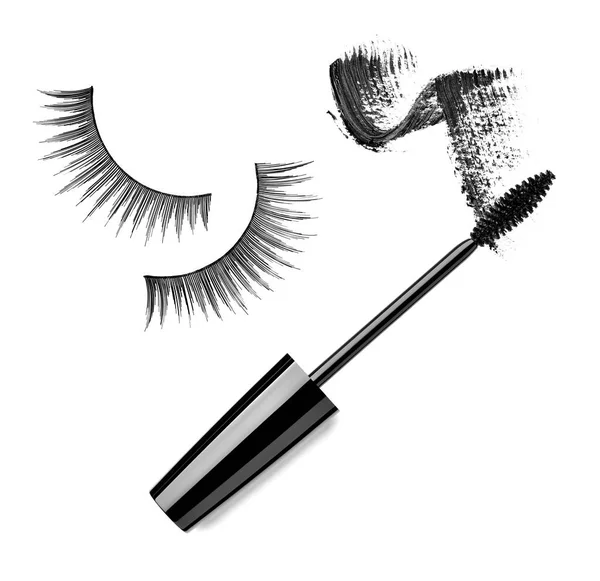 Mascara eyelash make up beauty cosmetics — Stock Photo, Image