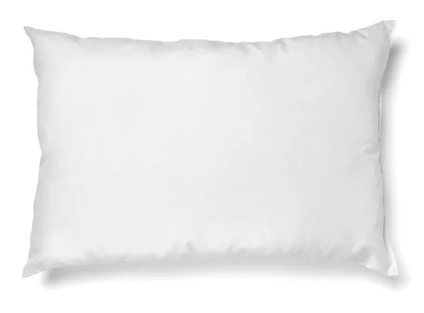 White pillow bedding sleep — Stock Photo, Image