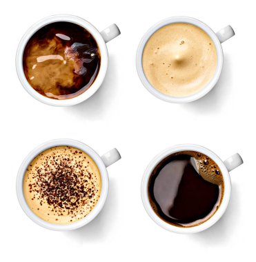 Kahve fincanı espresso, kahve fincanı kapuçino.