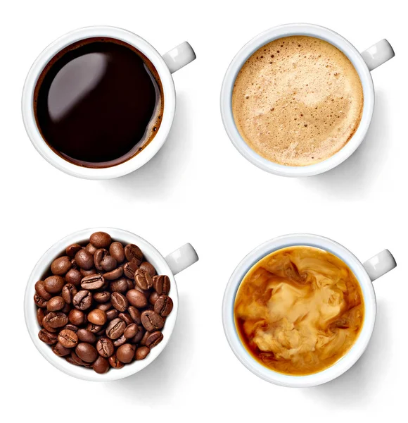 Кофейная чашка кофе кофе эспрессо кофе кружка капучино — стоковое фото
