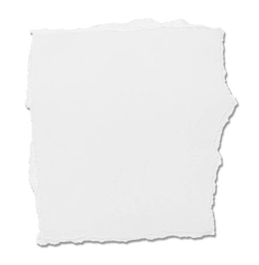 beyaz kağıt yırtılmış ileti