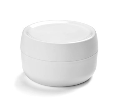 beyaz kap kavanoz güzellik hijyen boş plastik