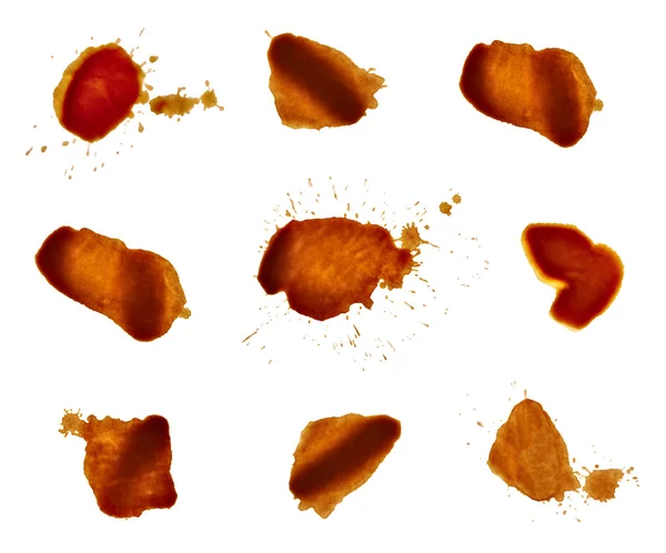 Coffee stain fleck drink beverage — Stock Photo, Image