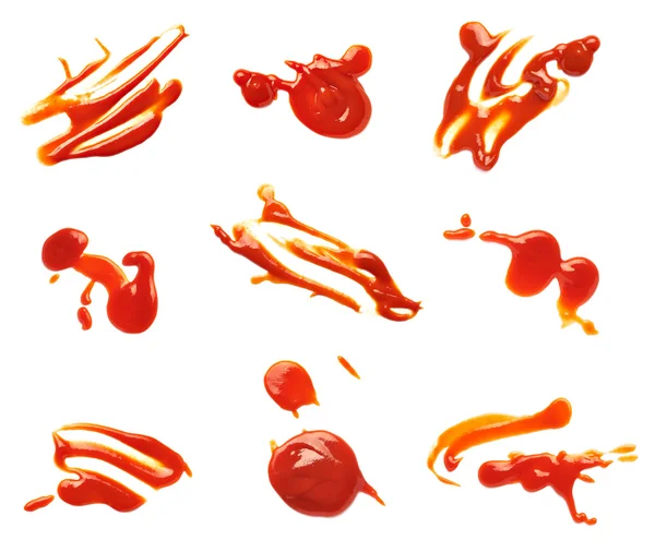 Ketchup fläcken fleck — Stockfoto