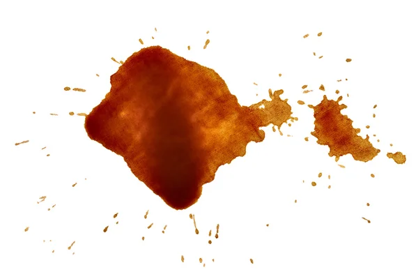 Coffee stain fleck drink beverage — Stock Photo, Image