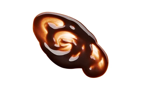 Deser jedzenie czekolady plama fleck — Zdjęcie stockowe