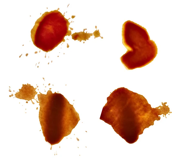 Coffee stain fleck drink beverage — Stock Photo, Image