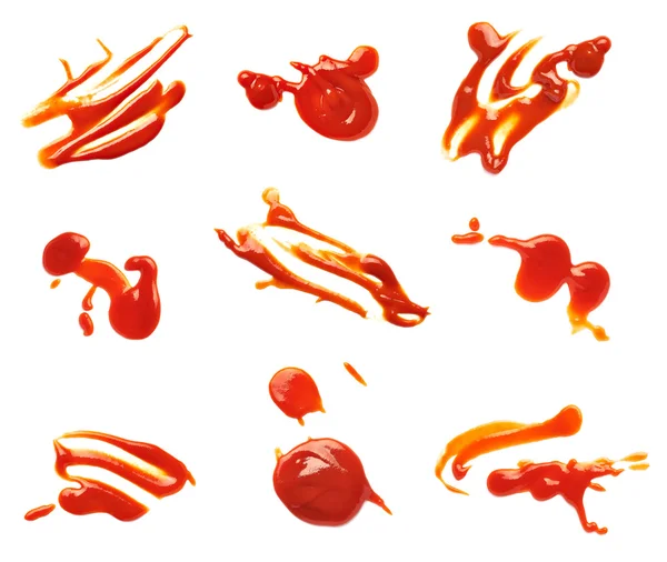 Ketchup-Fleck — Stockfoto