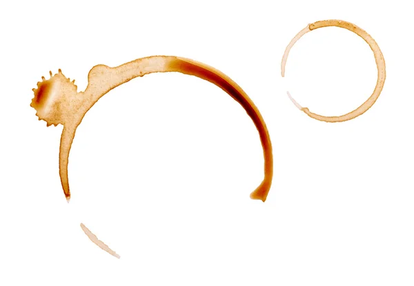 Coffee stain fleck drink beverage — Stock Photo, Image