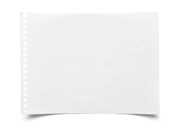 Piece of paper note notepad — Stock Photo, Image