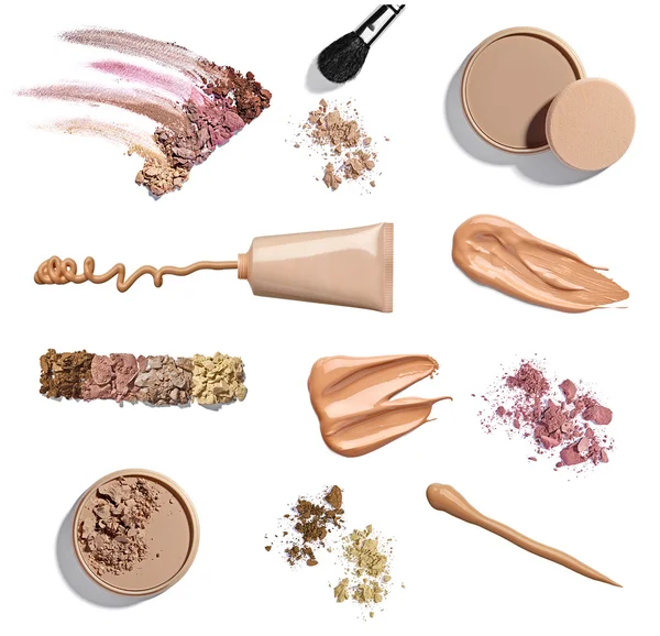 Polvo líquido maquillaje belleza — Foto de Stock