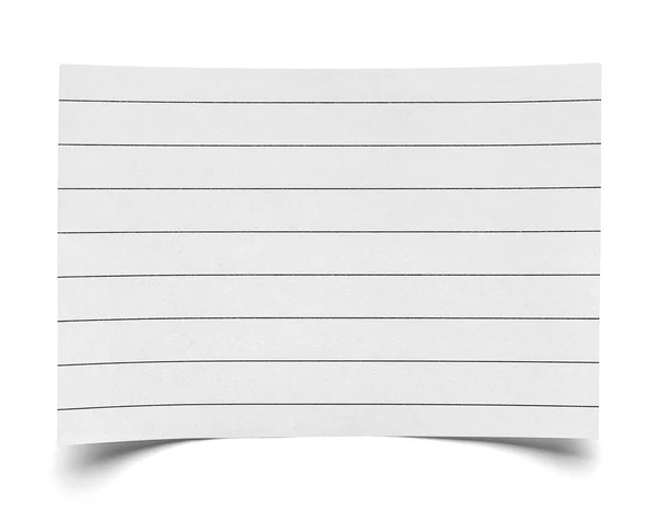 Piece of paper note notepad — Stock Photo, Image