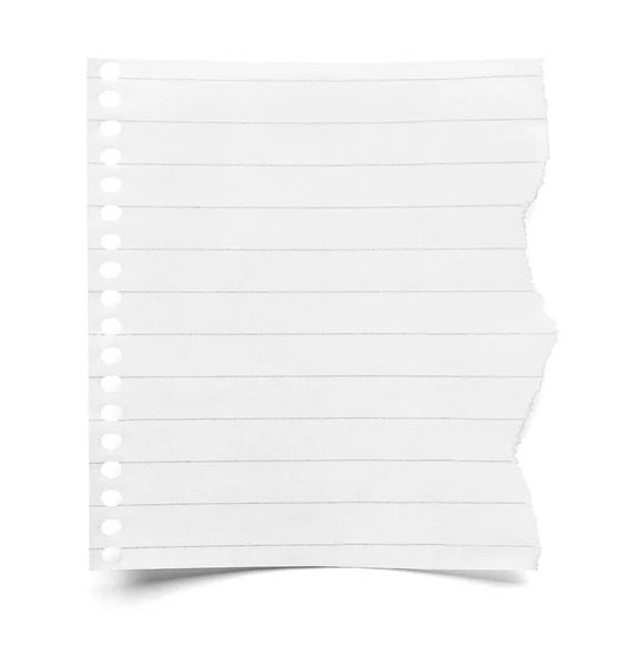 Piece of paper note notepad — Stock Photo, Image