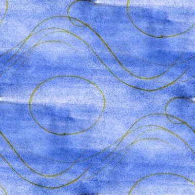 sorunsuz watercolortexture arka plan duvar kağıdı model mavi han