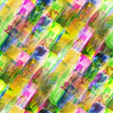 sanat yeşil, mavi, sarı arka plan doku suluboya sorunsuz bir