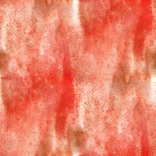 Konst stänk röd bakgrund brun textur abstrakt akvarell söm — Stockfoto