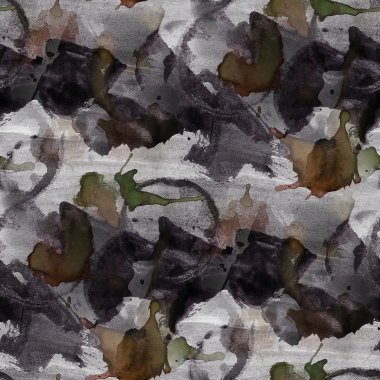 sanat sanatçı palet resim çerçeve grafiği siyah, kahverengi seaml