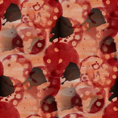 sanat sanatçı palet resim kahverengi, siyah çerçeve grafik seamle