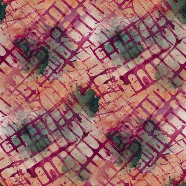 sanat sanatçı palet Resim mor, kırmızı çerçeve grafik seamles