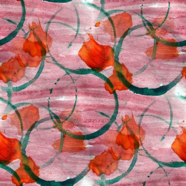 sanat sanatçı paleti kırmızı, yeşil resim çerçevesi grafik ile sorunsuz