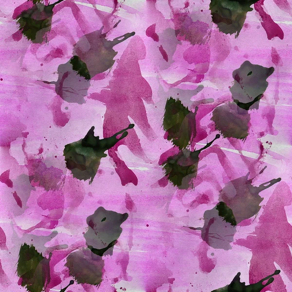 Artista de arte roxo, preto paleta imagem moldura gráfico seaml — Fotografia de Stock