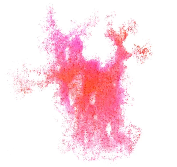 艺术红色，紫色水彩油墨油漆 blob 水彩溅 co — 图库照片