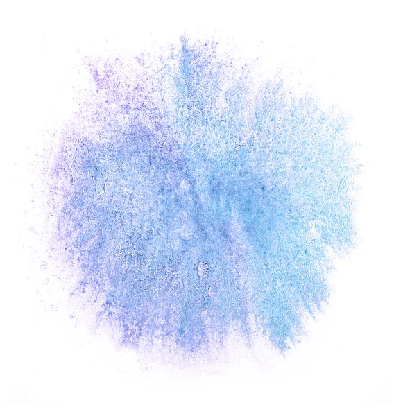 Art watercolor ink blue paint blob watercolour splash colorful s — Stock Photo, Image