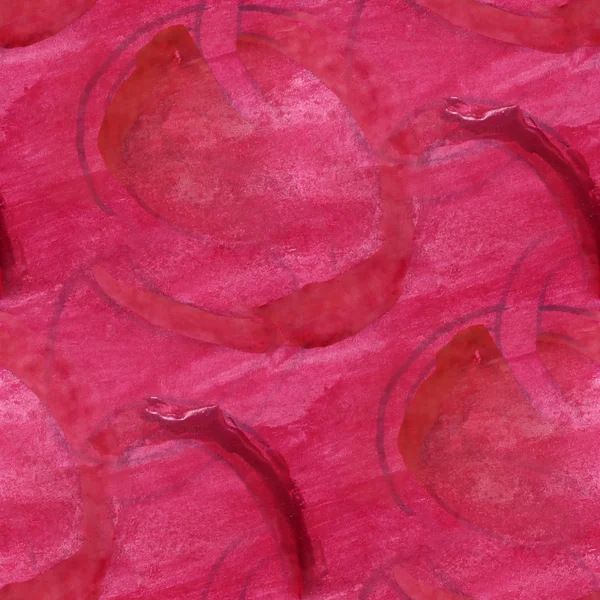 Kubizm streszczenie sztuka różowe, brązowe akwarela tapeta tekstura — Zdjęcie stockowe