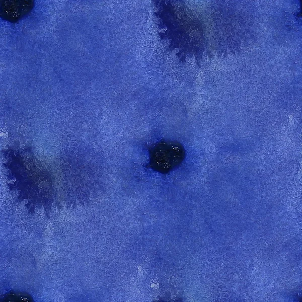 Design sans couture le fond de texture aquarelle bleu foncé wa — Photo