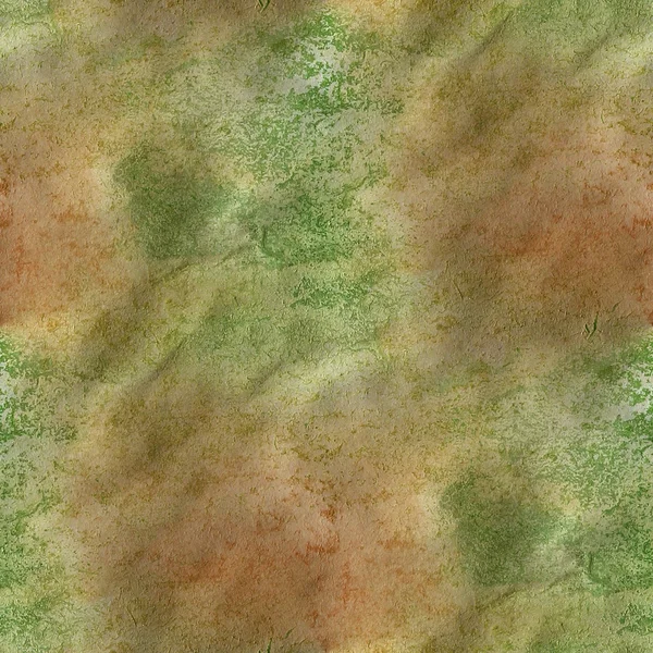 Watercolor texture  brown, green background wallpaper seamless p — Stock Photo, Image