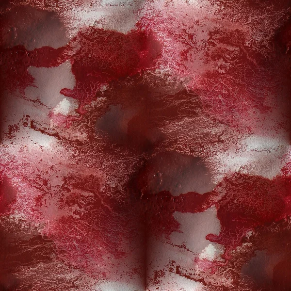Aquarell Textur rot, weißer Hintergrund Tapete nahtlos tupfen — Stockfoto