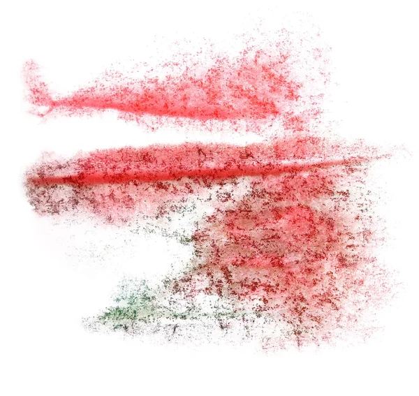 Sztuka malowania akwarela atrament kropelka akwarela rozchlapać różowy, czerwony colo — Zdjęcie stockowe