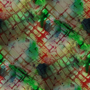 çağdaş yeşil, kırmızı, siyah avant-garde sorunsuz duvar kağıdı s